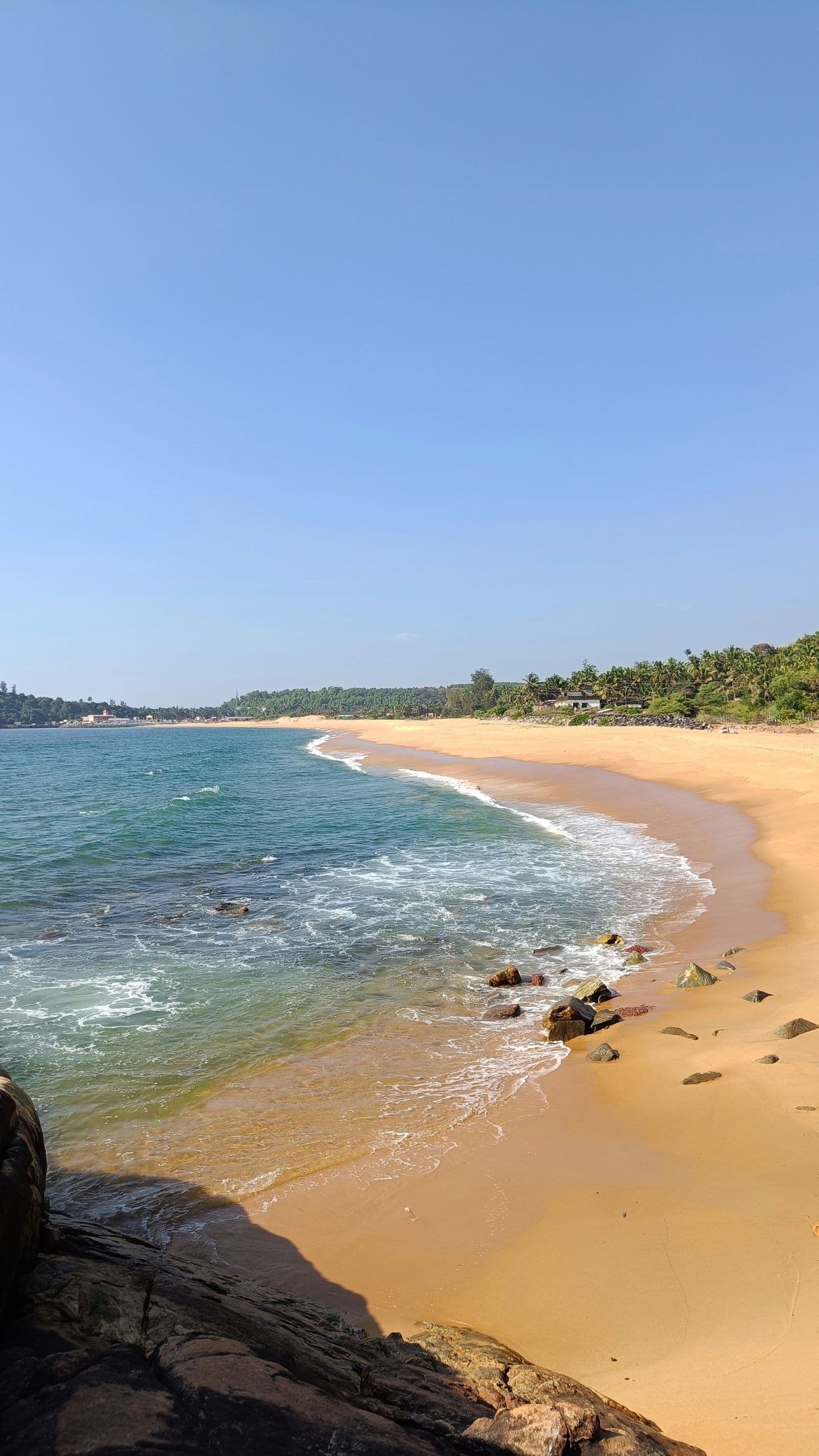 Tropical beach resort in Goa