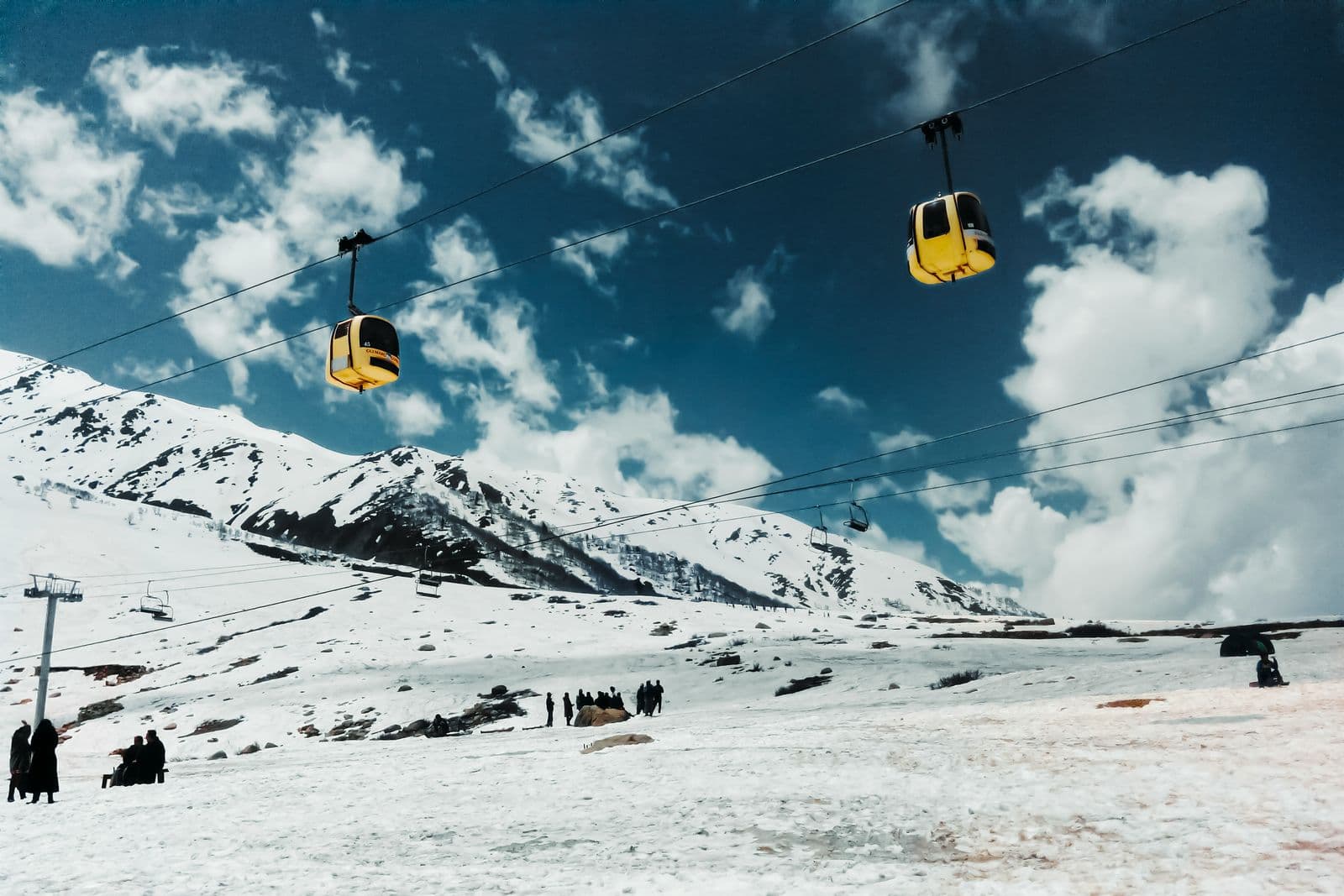 Gulmarg meadows and gondola views