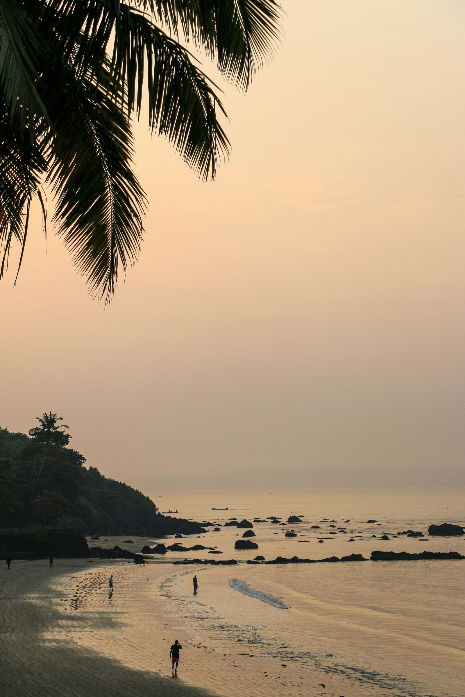 Tropical beach resort in Goa